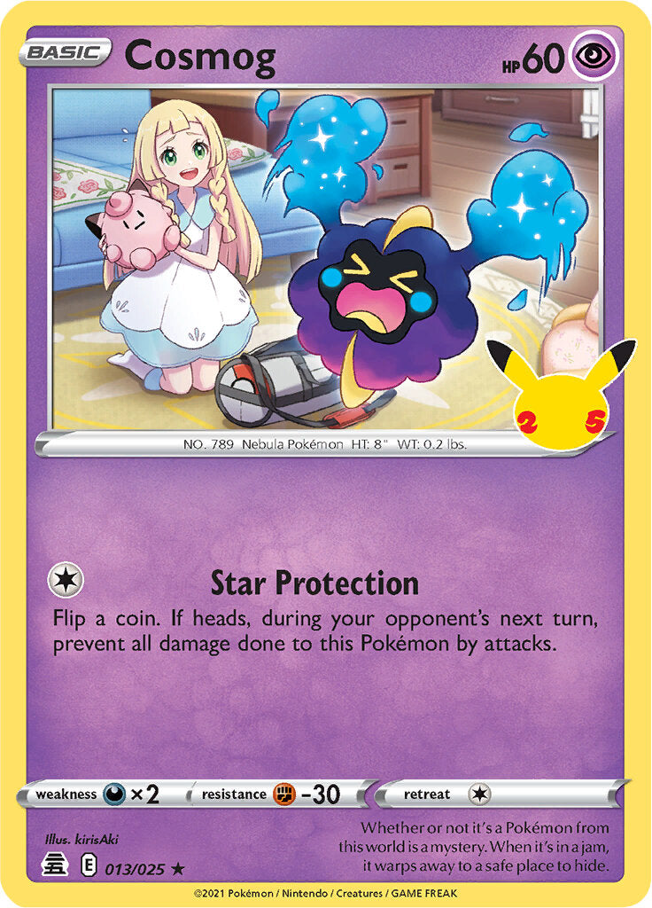 Cosmog (013/025) [Celebrations: 25th Anniversary] | Good Games North